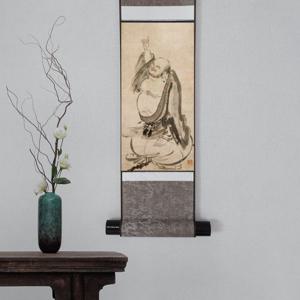 불교 포대화상 그림 종교 그림 동양화 불교 액자 소원성취 선물용 족자 미륵보살 포스터그림