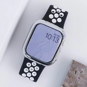 애플워치 투명 유광 베젤링 보호 커버 케이스