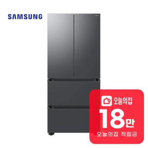 [렌탈] 김치플러스 AI 스탠드형 4도어 김치냉장고 490L RQ49DG9003S9