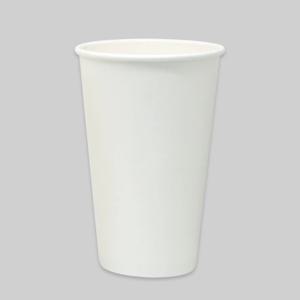 친환경종이컵 16온스 (490ml) 무지 100개 소포장