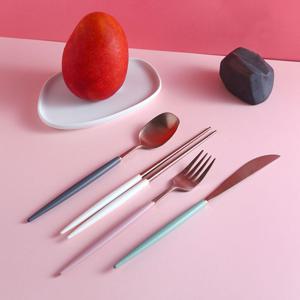[리퍼]소소망고 로즈골드 커트러리 디너세트