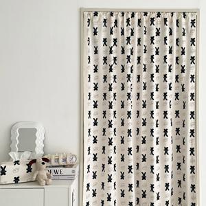 버니버니 토끼 가림막커튼 창문 도어 가리개 베란다 현관 중문 방풍 커튼