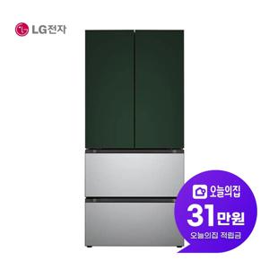[렌탈] 디오스 오브제컬렉션 김치톡톡 김치냉장고 491L 그린/실버 Z494SGS171S