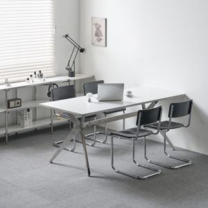 펠튼 미드센츄리 다용도 홈오피스 식탁 테이블 1200~1800 4sizes