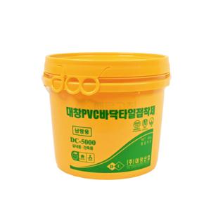 데코타일 접착제 온돌용 데코본드 4kg(4~6평)LVT