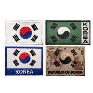 태극기 와펜 DIY 태극마크 태극기 패치 4color DD-12879