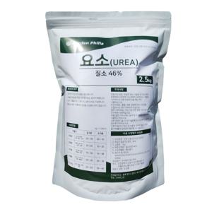 가든필리아 프릴 요소비료2.5kg 고추 배추 마늘 양파 밑비료 밑거름 함께 살포 복합비료