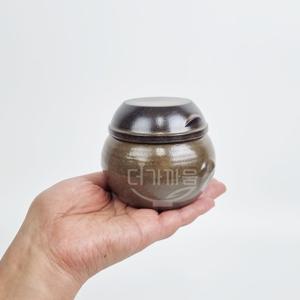 전통 미니항아리 1호 소금단지 양념통 현관소금항아리 돈들어오는 풍수인테리어