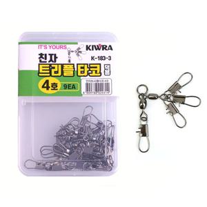 키우라 친자 타코 트리플 인터락 도래 덕용 K-183 한국산 문어 전용 채비