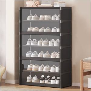 깔끔한 다용도 640 커버 수납장 신발장 먼지차단 선반장 OY74