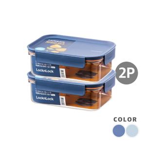 1+1 비스프리 모듈러 플러스 910ml 직사각 (총2P)