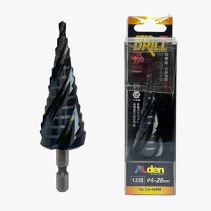코발트스텝드릴 육각 4-26mm 확공 구멍확장 기리 CO426