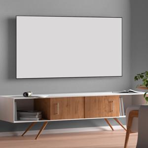 빔프로젝터 액자형 스크린 화이트 CLR 무타공 설치 80 100 120인치 ZEUS MAX