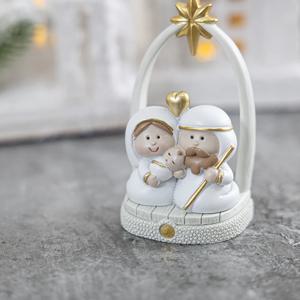 빛으로오신아기예수피규어 7x11cm 성탄절 교회 장식 소품 꾸미기