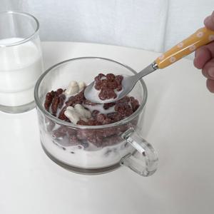 스택 시리얼 아이스아메리카노잔 내열 강화 유리컵 450ml