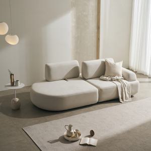 컴포트S 아른 기능성 패브릭 스윙 소파 3인 라운지