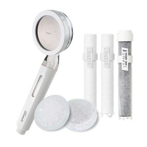 샤워애 와이즈 아이 샤워기 + 헤드필터 2개 + 세디필터 2개 + 카본필터 1개