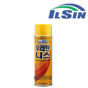 일신 우레탄 니스 광택코팅제 스프레이 420ml