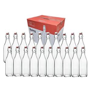 스윙 보틀 1000ml 20p세트 유리밀폐 오일병 더치커피