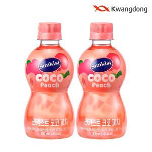 광동 썬키스트 코코 피치 300ml x 24pet
