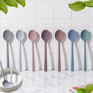국산  프리미엄 실리콘 미니 베이킹 주걱 이유식 요리 볶음 스푼