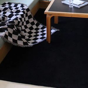 국산 150x200 베이직 극세사 침실 사계절 러그 거실 카펫 카페트 3color