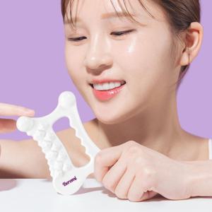 괄사 마사지 얼굴 마사지기 림프순환 세라믹 도자기 승모근 바디괄사