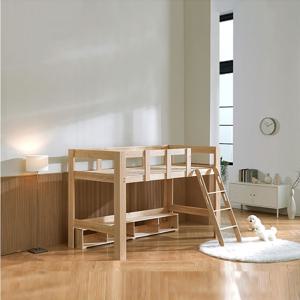 편백나무 원목 로우 벙커 침대프레임 편백 받침대포함  매트리스선택 멀티싱글.싱글.슈퍼싱글