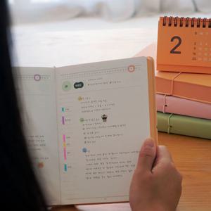 2025년 이야기다이어리 펜 스티커 세트 그란데 6개월 하루한페이지