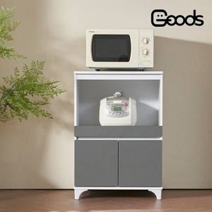 레인 600 H800 다용도 렌지대 주방 수납장 렌지 밥솥 다이 거치대 2colors
