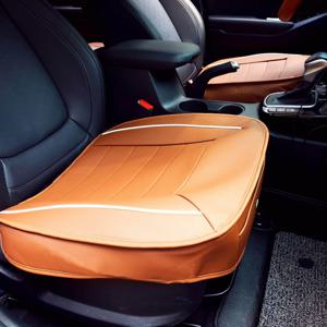 자동차 차량용 가죽 풀커버 사계절 시트 커버 방석 앞좌석 1P