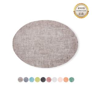 린넨 오벌 실리콘 테이블매트 10colors