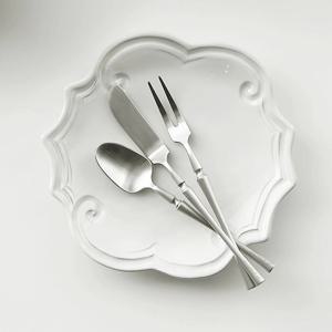 2+2 샤토 커트러리 디저트 3종(총4인 12P)티스푼+티포크+버터나이프