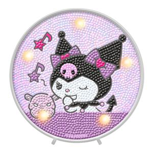 산리오 캐릭터즈 쿠로미 바이올렛 보석십자수 무드등 BSM-002N