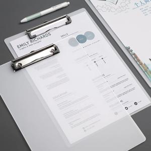 PP 반투명 클립보드 결재판 서류판 메모패드 A4 A5