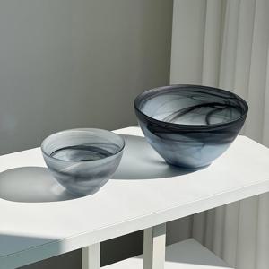 Fog bowl - Black / 터키 샐러드 보울 디저트 접시 집들이 선물
