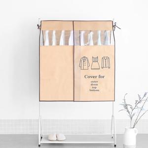 윈도우 행거커버 90x110cm 옷정리 드레스룸커옷커버 덮개 먼지 습기차단 옷가리개