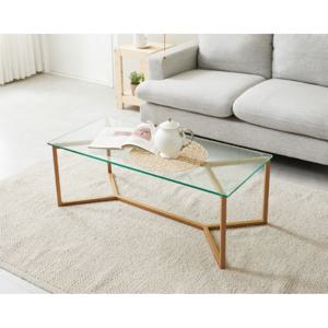 피부샵  강화유리 상판 세련된 낮은데스크  (100x45cm 2색)