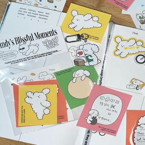 윈디 라이프 모조지 스티커팩 (6p)