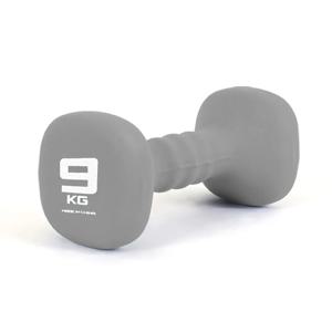 논슬립 네오프렌 아령 덤벨 9kg 남자 여자 여성 미용 홈트 운동