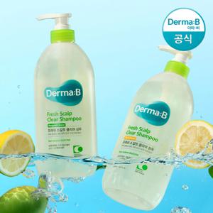 프레쉬 스칼프 클리어 샴푸 (플로럴 그린) 1000ml 1+1+튜브견본2개(랜덤)