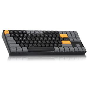 GD87 유무선 기계식키보드 PBT (황축) 흑설탕
