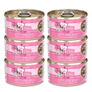 C.I.T.K 키티 건 와일드 (연어,참치,정어리) 고양이 주식 캔 90g x 6캔