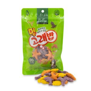 멍 고래밥 100g 쫄깃하고 단단한 식감 강아지 영양간식