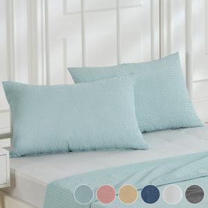 1+1 블라썸 시어서커 여름 베개커버 2size 6color