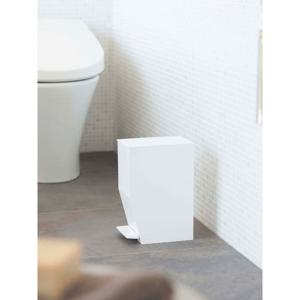 야마자키 타워 페달 휴지통 사각휴지통 화장실 냄새차단 인테리어 쓰레기통