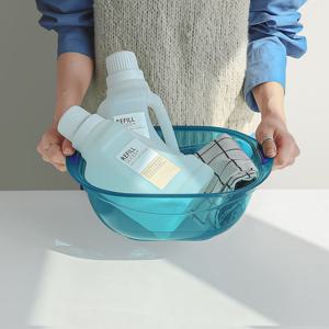 리빙 사각 반투명 볼 다용도 다라이 중 4color