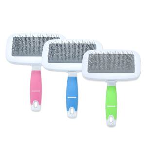 강아지 2in1 슬리커 브러쉬 3colors +얼굴빗 증정