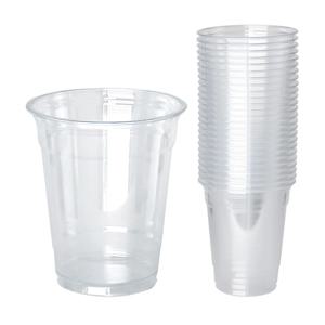 PET 투명컵 410ml 뚜껑미포함 25개, 일회용 플라스틱컵