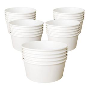 1350ml 종이용기 뚜껑미포함 25개, 전자레인지용기